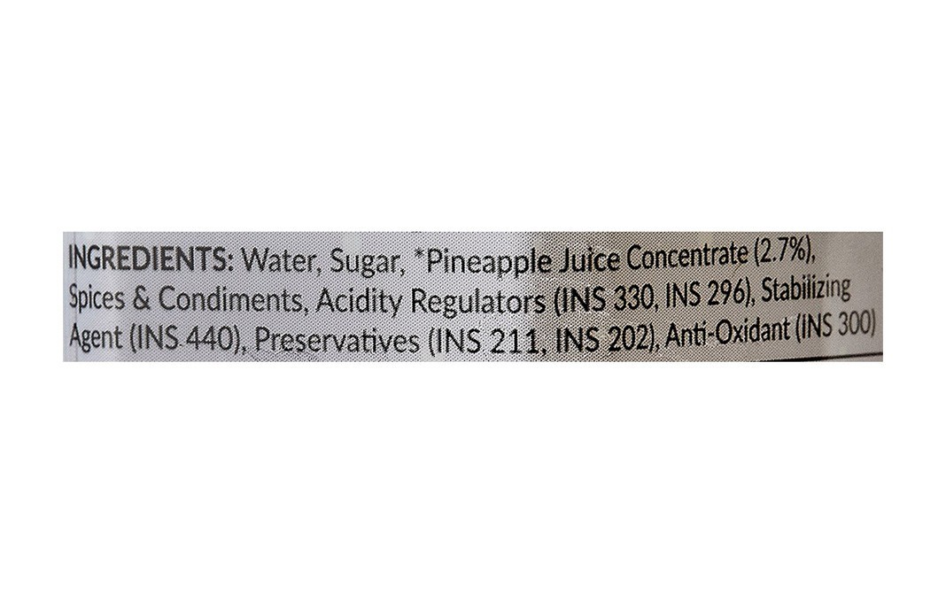 Tasty Treat Twist Spicy Pineapple    Bottle  300 millilitre